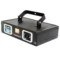 Gesida 2 heads blue color stage disco laser show projector